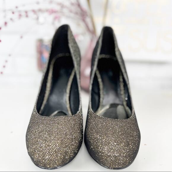 Nine West Micha Sparkly Textured Heels Size 8.5 - Picture 3 of 9
